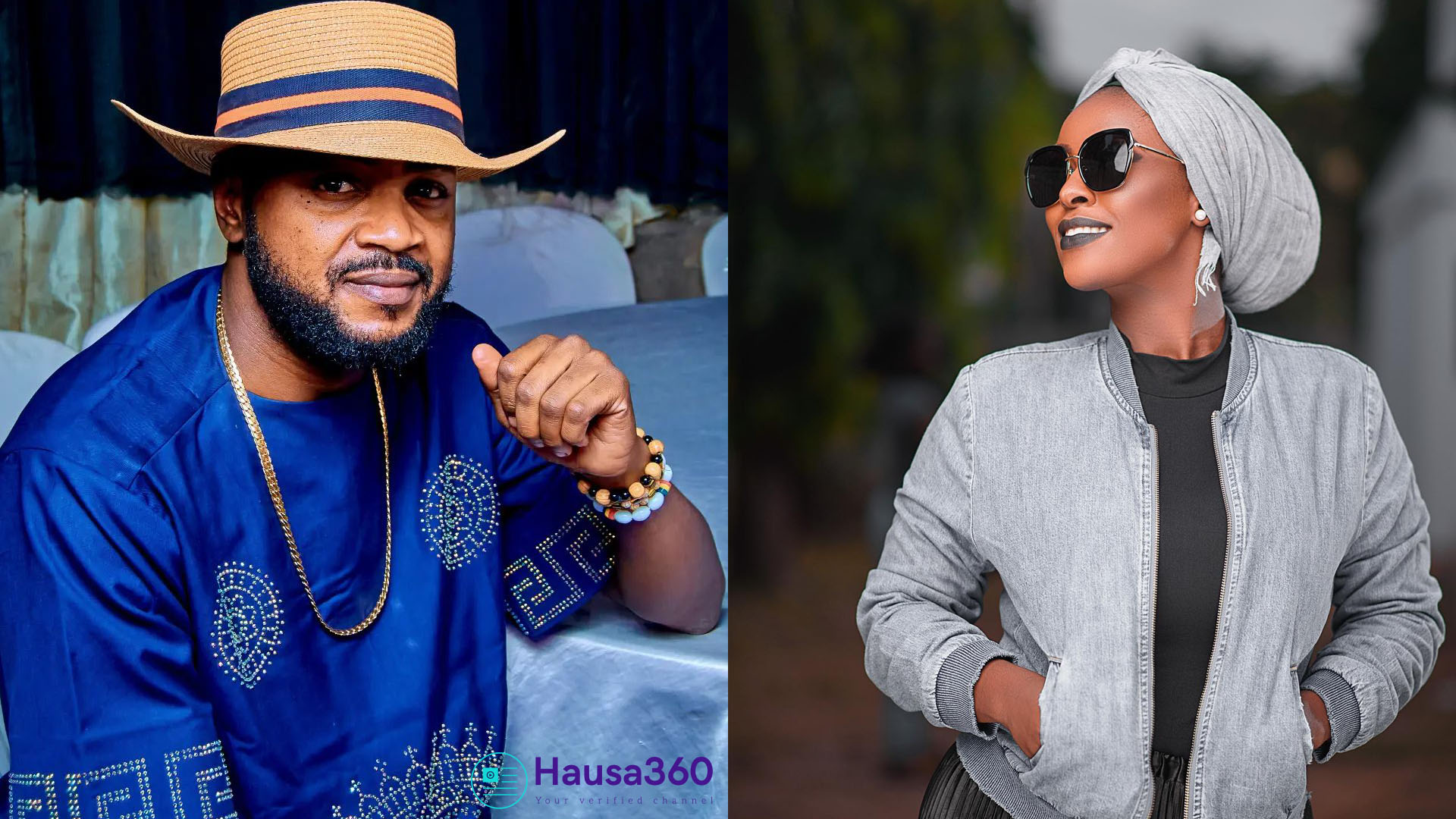 Adam A Zango and Nafisa Pictures