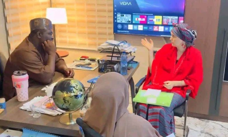 Abnur Entertainment hosts Dr Carmein McCain for Wa Zai Auri Jahila film adaptation