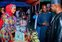 Students display local and international dishes at the MAAUN Food Festival during Students' Week 2026 in Kano